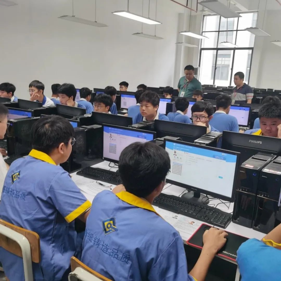 惠州理工學(xué)校圓滿完成數(shù)控車工、汽車維修工職業(yè)技能等級(jí)認(rèn)定工作